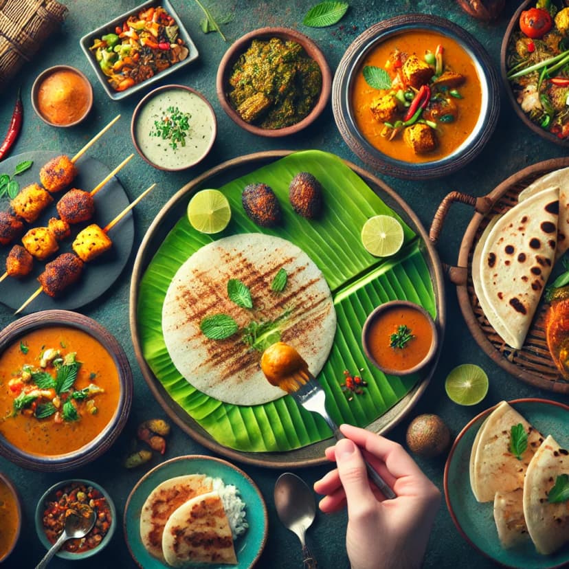 Vegan & Vegetarian Food in India – Dosa, Paneer Tikka, and Dal Makhani